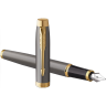 Перьевая ручка PARKER IM CORE GRAY GT F 2213776